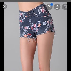 Citizens of humanity Chloe floral shorts